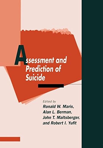 Assessment and Prediction of Suicide
