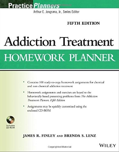 Addiction Treatment Homework Planner (PracticePlanners)